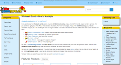 Desktop Screenshot of mycandysupplier.com